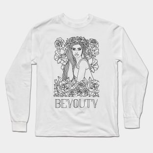 Beyouty Beauty Lady Long Sleeve T-Shirt